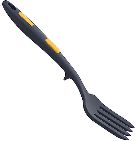 ABOOFAN Tenedor de Cocina de Silicona Multifunción Tenedor para Fideos de Silicona Antiadherente para Cocinar Espaguetis y Alimentos