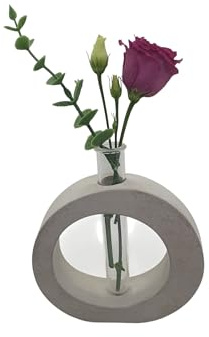 Vase Vasen Beton Blumenvase Tischdeko Tischdekoration Geschenk Beton