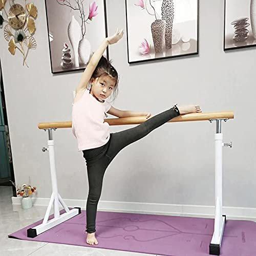 Ballettstange, tragbar, für Zuhause, für Erwachsene und Kinder, leicht, verstellbar, einzelne Ballettstange, freistehende Stangenausrüstung, perfekt für Übungen, Gleichgewicht, Aufbau von