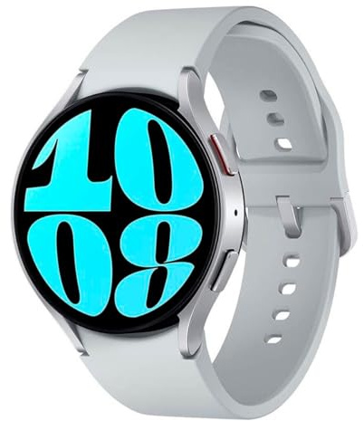 Samsung galaxy watch 6 sm-r945f LTE 44MM silver (Renewed)