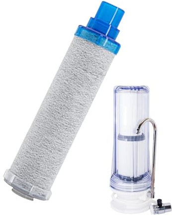Duroecsain Elemento filtrante de agua, elemento filtrante para purificador de agua, de filtro de agua Piezas de filtro Elementos de purificación, Accesorios compactos del de filtración