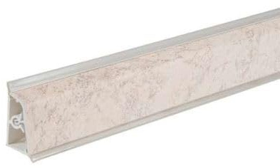 Generico Alzatina per Piani da Cucina in PVC, spalletta per Top con la seguente Misura= 280 cm Compresa di Angoli e finali. (1, Niagara Rosa)