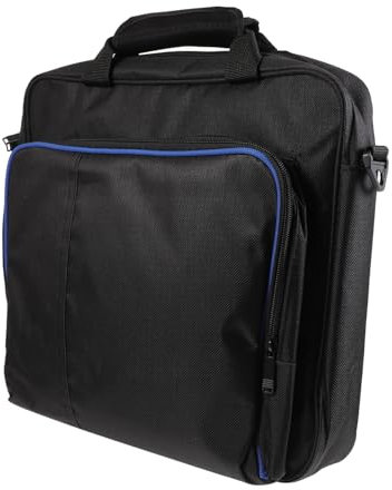 SECFOU Carrying Case Handheld Organizer Bag for Console Accessories Portable Storage Pouch Suitable for Travel and Home Random Style Black