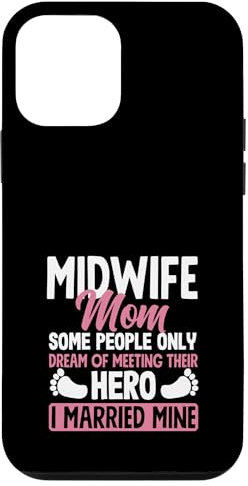Hebamme Mom Hero I Married Mine Design Hülle für iPhone 12 mini