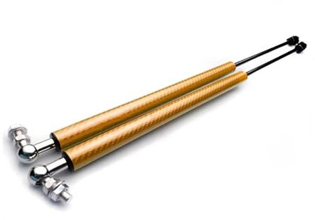 Portellone Pistoncini Barra Duomi Per Porta Posteriore Auto Per Hyundai Per Elantra Per Avante Per I30 Per Berlina Asta Idraulica Ammortizzatore A Molla Staffa Sollevatore Molle a Gas(Carbon Orange)