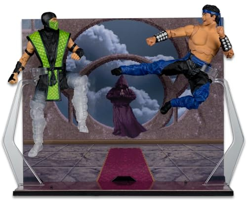 Mortal Kombat Action Figure 2-Pack LIU Kang vs. Reptile (Klassics) 18 cm