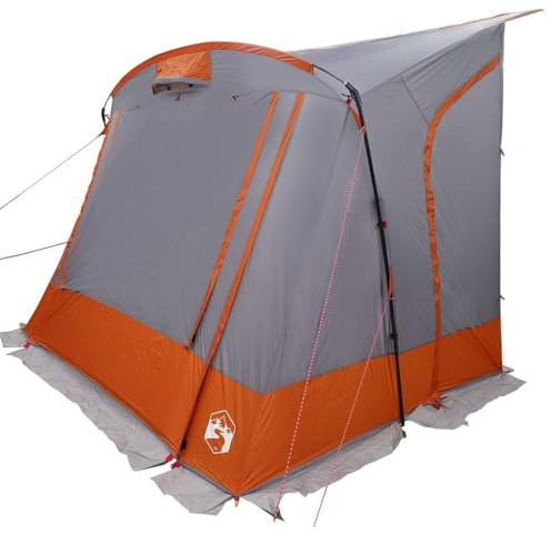 vidaXL Tailgate Tent -Person 285 x 255 x 245 cm Grey and Orange