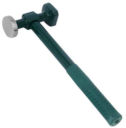 Marteau de réparation de bosses - Appareil de travail de tôle, marteau de carrosserie - Outil à main robuste en acier pour débosseler les panneaux de voiture, le formage du métal, la réparation de