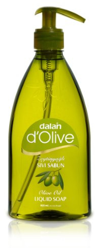 Dalan Olive Flüssigseife 400ml D'Olive Seife Flüssig Seifenspender Olivenseife