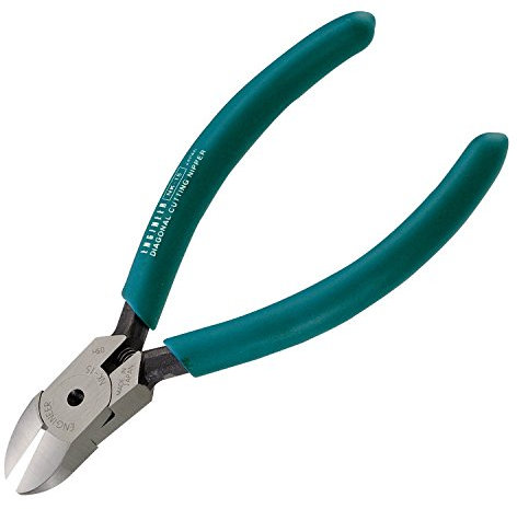 Tronchesi diagonali (tronchese) Ganasce di taglio affilate e durevoli, ideali per lavori di cablaggio di precisione. Made in Japan. ENGINEER nk-15