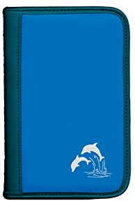 Sub-Book, blau, Motiv: Delfine