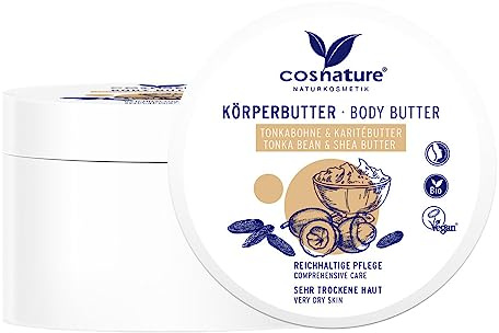 Cosnature Mantequilla Corporal con haba tonka y manteca de karité, 200 ml