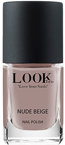 Look To Go • veganer Nagellack • NUDE BEIGE • NP 090 • 21-free & PETA approved • Made in Germany • 12ml