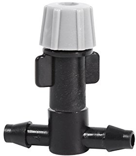 20st Sprinklerhuvuden Förstörande munstycke + T-fogar Misting Vattning Hem Graden Drip Irrigation Kits