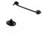 1Pcs Hook Thickened Stainless Steel Door and Window Hook Eye Privacy Hooks Door Stay Wind Hook 10 Inch for Gate Shutters Window Slide Barn Shed Patio Door -Black?250mm?