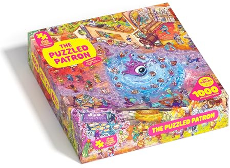 The Puzzled Patron • 1000-Piece Jigsaw Puzzle from The Magic Puzzle Company • Series Three