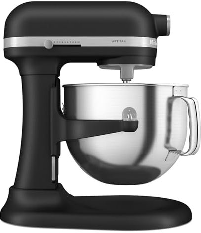 KitchenAid Artisan - Robot da cucina 6,6 litri, colore: Nero