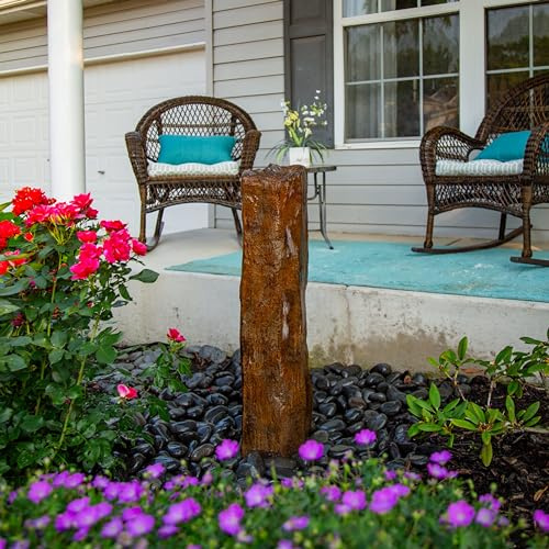 Aquascape Faux Basalt Column Fountain, 42 inch, 78365