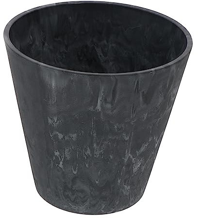 KONTONTY Maceta De Flores De Duradera Diseño Simple y Elegante para Decoración De Hogar Balcón y Jardín Azulado