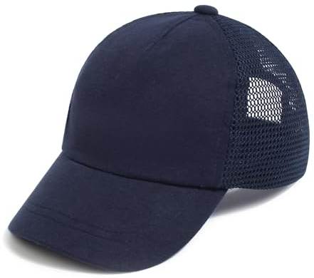 DRESHOW Småbarn Baseboll Keps Bebis Sol Hatt Söt Enfärgad Färg Mössor Unisex Bebis Trucker Hattar Spädbarn Småbarn Barn Hattar för Pojkar Flickor