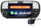 Hexinex Autoradio per Fiat 500 (2007-2015) Android 13 Car Radio (2+64GB) con CarPlay Android Auto GPS BT Comandi al Volante FM RDS + Fotocamera Posteriore (Nero)
