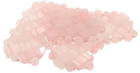 VALICLUD Herzförmige Quarz-augenmaske Augenmaske Rosenquarz Schlafmaske Quarz Augenmaske Für Frauen Augenschutz Quarz-schlafmaske Augenbinde Reise-schlafmaske Schlaf-augenmaske