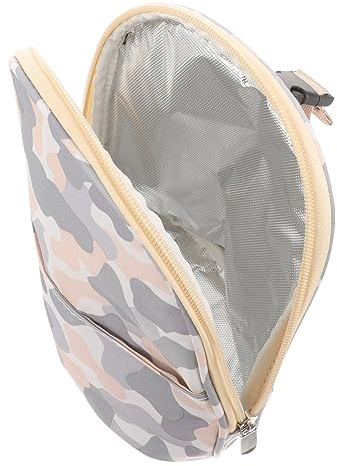 COSMEVIVI Insulated Portable Bottle Bag with Temperature Lock Water Resistant Cooler Pouch for Breast Milk Storage and Feeding Lightweight Mini Bottle Organizer for Daycare and Outdoor Use