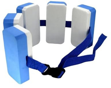 Cintura Galleggiante Per Il Nuoto Cinture da nuoto Cintura for allenamento di con cinturino regolabile Attrezzatura for esercizi for ragazzi e ragazze(Blue)