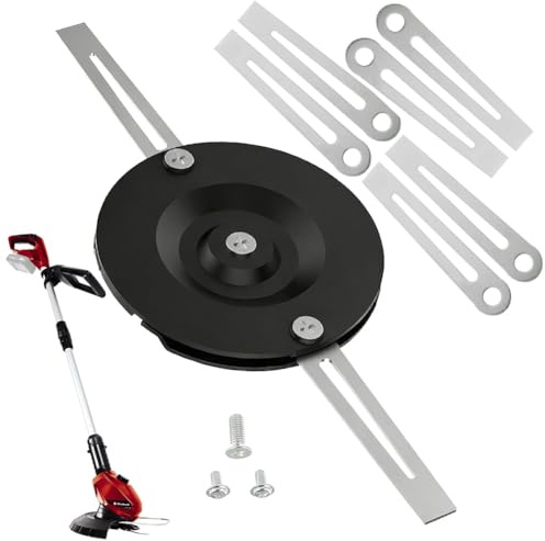 Lame en métal pour coupe-bordure Einhell sans fil - Lame de rechange pour coupe-bordure - Lames en acier inoxydable haute performance avec protection du dessous de caisse