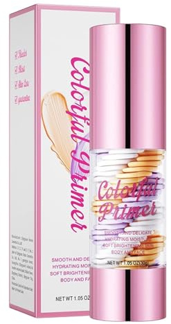 Face Primer for Makeup - 30g Natural Hydrating | Women Make Up Primer Foundation | for Mature Oily Dry Older Skin Home Office College Travel Party Birthday Wedding