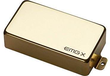 EMG 81-X E-Guitar Pickup, X-Series - 81-X Humbucker gold