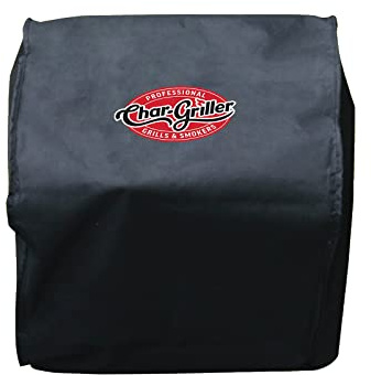 Char-Griller 2455 Table Top Grill/Side Fire Box Cover, Standard, Black