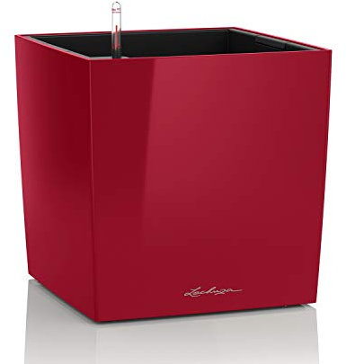 LECHUZA CUBE Premium 40 scarlet rot hochglanz 16367