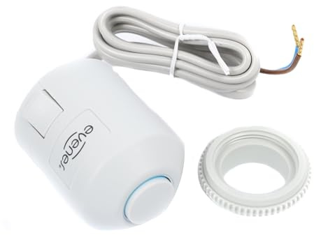 Stellantrieb Evenes 230V Fußbodenheizung stromlos geschlossen M30x1,5 inkl. Adapter VA80