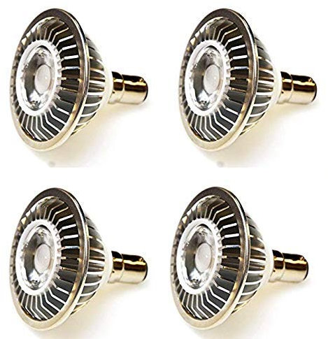 AIBOO AR70 LED Light Bulb BA15D B15 Base,Small Bayonet Light Bulb AC/DC12V Input, 7W 500lm for Home Household Commercial Lighting, 50W Halogen Lamp Replacement (Warm White, 4 Pack)