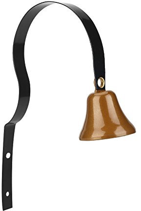 Sonnette en métal fixée au Mur, Sonnette de Porte Ancienne Traditionnelle Vintage réveil Magasin de Cloches Anti-vol rappelez Sonnette décoration de la Maison