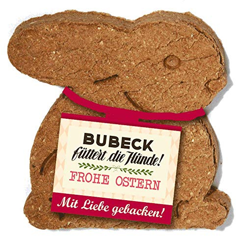 Bubeck Hundekekse Osterhasen XXL (10er Pack) – Gebackener Hundekuchen Snack