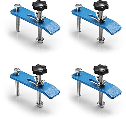 Genmitsu 4 Pack Hold Down Clamp Kit, CNC Router Clamp for Woodworking and Metalworking, Compatible with CNC Router Machine PROVerXL 4030 and 3040 Extension Spoilboard for CNC 3018
