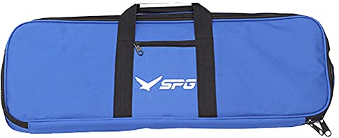 Mruabtiy Custodia per Arco Ricurvo Portatile da Tiro con L'Arco con Supporto per Faretra Freccia per Tiro con L'Arco di Caccia all'aperto (Blu)