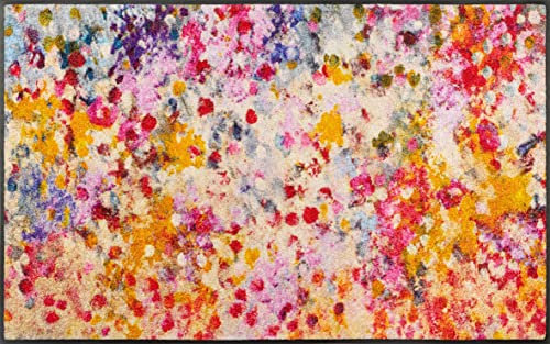 wash+dry Fußmatte Wild Summer 75x120cm, innen und außen, waschbar
