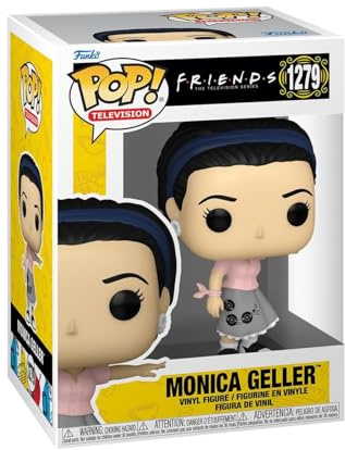 Funko POP! TV: Friends - Waitress Monica Geller (1 in 6 Chase Chance) | Offizielles Comedy Merch - Vinyl Sammelfigur als Regal Deko - Geschenkidee zum Geburtstag für Fans und Sammler