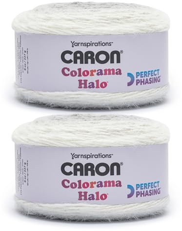 CARON Colorama Halo Cake Yarn, Graphite Frost