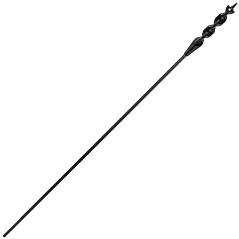 Greycore Tools 1/2 Inch x 18 Inch Flexible Drill Bit for Wire Pulling and Fishing, Auger Head Installer Drill Bit, Fish Bit for Pulling Wires in Walls (1/2 x 18 Installer)