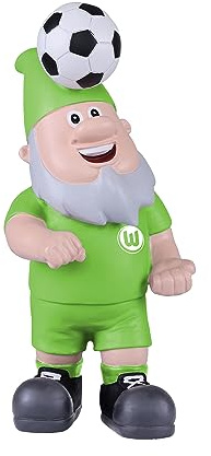 FOCO Official Licensed VFL Wolfsburg Football Garden Gnome Heading