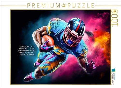 Puzzle · EIN Motiv aus dem Kalender American Football und Motivation | 1000 Teile · Lege-Größe 64 × 48 cm · CALVENDO Puzzle