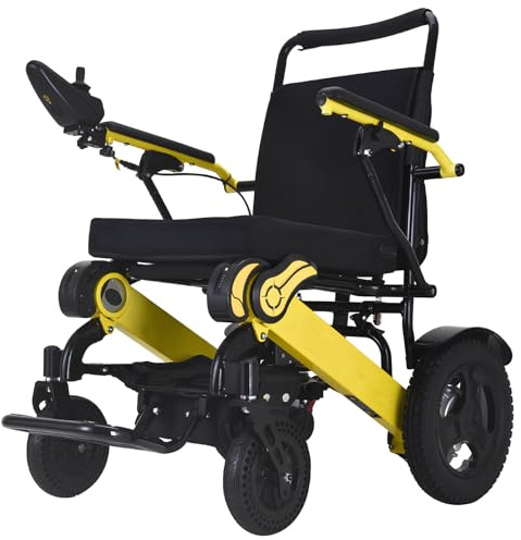 Silla De Ruedas Motorizada Portátil Ligera, Doblar Y Viajar, Silla De Ruedas Eléctrica Para Adultos Y Personas Mayores, Silla De Ruedas Motorizada Todo Terreno
