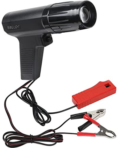 Kznifmk Timing Licht 12V ZüNdung Timing Licht Automotive Starker Timing Lichter, ÜBerlastungs Schutz für Auto, Motorrad