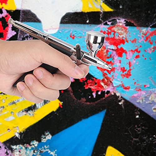 Airbrush-Set, Airbrush-Set für Nägel, Airbrush für Nägel, Anfänger und Fortgeschrittene, Dual-Action-Airbrush-Kompressor-Set für Nagelkunst, Schönheit, Körperkunst, Malerei,