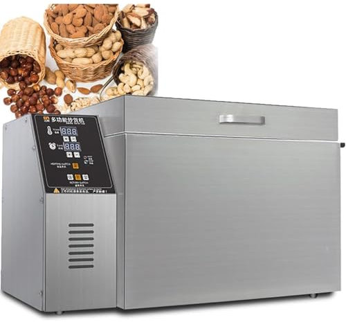 Commercial Coffee Roaster Machine, 2000g Electric Coffee Bean Roaster Machine, Automatic Timing Coffee Roasters for Home Use, Even Heating