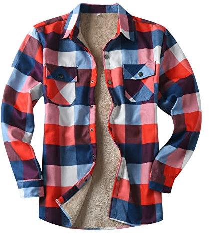 Warme Herrenjacke, Fleece-gefüttert, Kapuzenjacke, Outdoor, langärmelig, mit Kapuze, Freizeit-Outwear und Jacken, Outwear, Winter-Bodywarmer Outdoorjacke, 01 blau, M